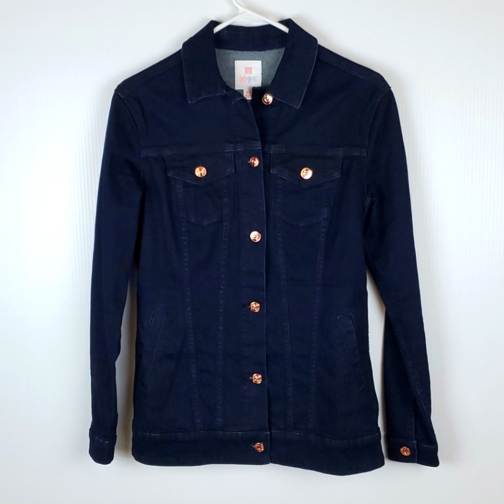 Lularoe dark blue demin jacket